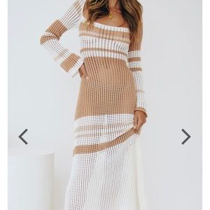 VRG GRL Work of Art Crochet Dress